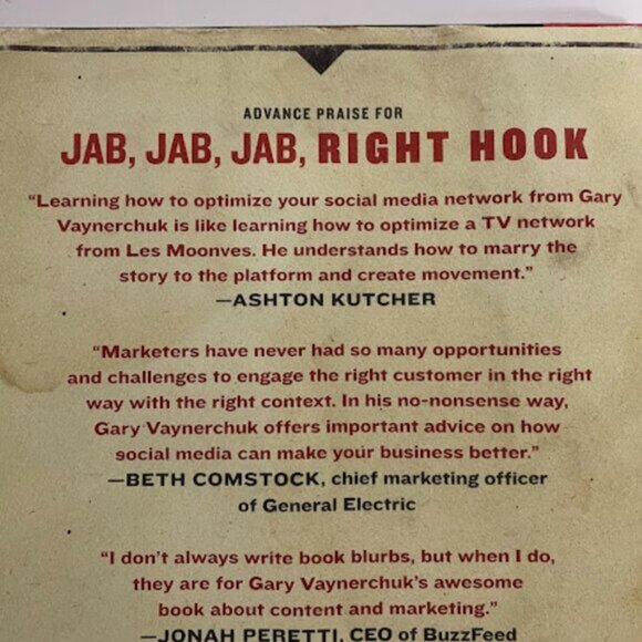 Jab, Jab, Jab, Right Hook: How to Tell Your Story in a Noisy Social World Book - Picture 7 of 8